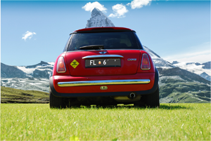 Mini Cooper Liechtenstein